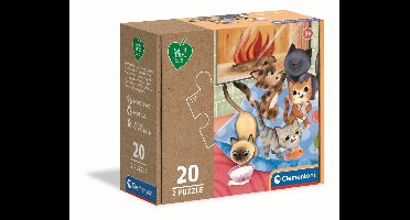 Clementoni Play for Future Pupile 24784 Puzzel (2x20 stuks)