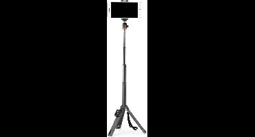 JOBY TelePod Mobile Tripod 1/4 inch – Zwart – Inclusief smartphonehouder en kogelkop