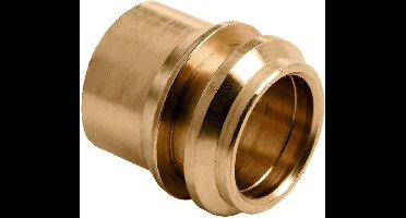 Bonfix messing knelfitting verloopstuk 28x22mm