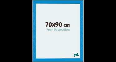 Your Decoration - Fotolijst 70x90 cm - MDF - Helder Blauw - Mura