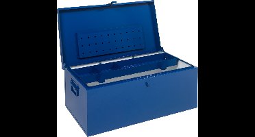 Transportkoffer, documentenvak, uitneembaar gereedschapvak, L 830 x B 440 x H 340 mm, plaatstaal, RAL 5010