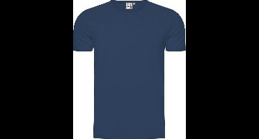 Mario Russo T-shirt - T-shirts Heren - Katoen - L - Navy