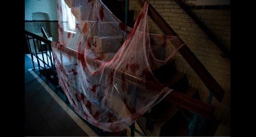 Folat - Kleed Met Bloed (250 x 200cm) - Halloween - Halloween Decoratie - Halloween Versiering