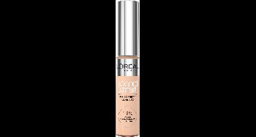 L'Oréal Paris True Match Radiant Serum Concealer - Geschikt voor de gevoelige huid - Verrijkt met 1,5% hyaluronzuur en cafeïne voor hydratatie en verfrissing - Medium dekking - Stralende finish - Verzorgt als een oogserum - 7N - 11 ml