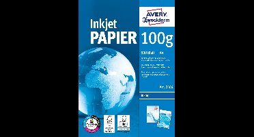 AVERY Zweckform - Inkjet Papier A4 - Bright White - 500 vellen