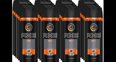Axe Deospray - Musk 150 ml - Voordeelverpakking 24 stuks