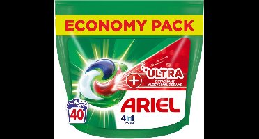 Ariel Pods 4in1 - 40sc - + ultra vlekverwijderaar
