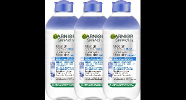 Garnier SkinActive Micellair Reinigingswater Delicate Huid en Ogen - 3 x 400 ml - Micellair Water Voordeelverpakking