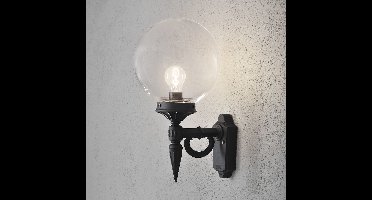Konstsmide 496-750 wandverlichting Geschikt voor buitengebruik Zwart