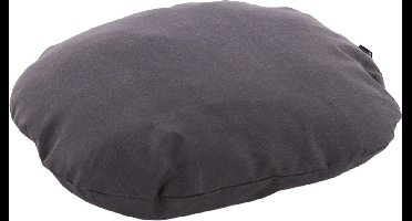 Kussen Panama Ovaal Donkergrijs 60x50x8cm