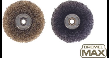 Dremel MAX EZ SpeedClic - Schuur/polijstschijven voor afwerken - korrelgroote 180 en 280