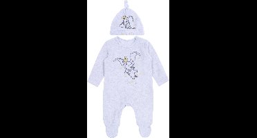 Warm grijs rompertje + Dombo Disney pet