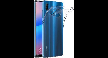 Hoesje voor Huawei P20 Lite backcover Shockproof siliconen Transparant