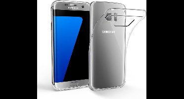 Hoesje voor Samsung Galaxy S7 Edge backcover Shockproof siliconen Transparant