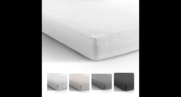Dreamhouse Jersey Stretch Hoeslaken - 100% Katoen - 140x200 - Wit