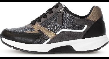 Gabor Rollingsoft Veterschoenen Laag - zwart - Maat 6.5