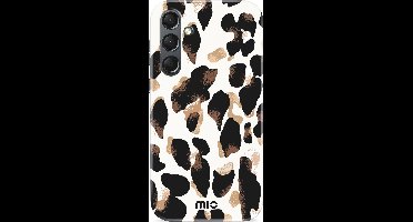 MIO MagSafe Samsung Galaxy S24 Plus Hoesje | Hard Shell Back Cover | Geschikt voor MagSafe | Leopard