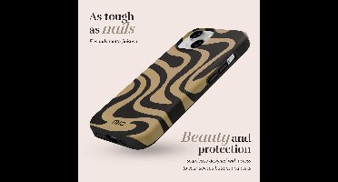 MIO MagSafe Apple iPhone 15 Plus / 14 Plus Hoesje | Hard Shell Back Cover | Geschikt voor MagSafe | Swirl