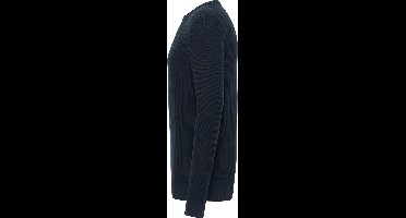 Mustang Heren trui ELLIOT regular fit Blauw 6XL Ronde Hals Volwassenen