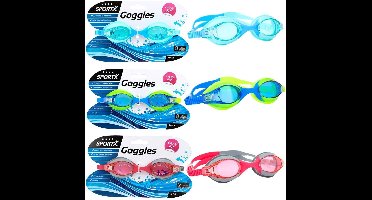 Sportx Volwassenen Zwembril 4 Sterren Assorti