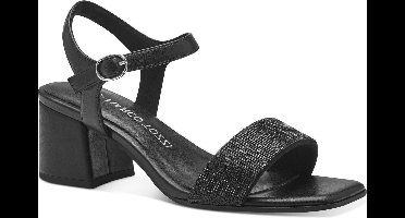 Marco Tozzi Dames Sandaaltje 2-28227-42 001 F1/2-Schoenbreedte Maat: 40 EU