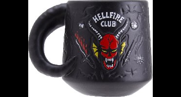 Stranger Things - Hellfire Club Demon Embossed Mok