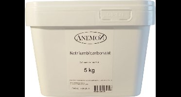 Natriumbicarbonaat - Baking Soda Poeder - Schoonmaaksoda - Bicarbonaat - Zuiveringszout -Allesreiniger – Geurverwijderaar – Natuurlijke Zeep – Aluminiumvrij - PH verhoger - 5 Kg