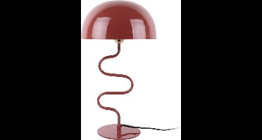 Leitmotiv Tafellamp Twist - Rood - 31x31x54cm - Modern