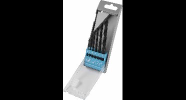 wolfcraft - Metaalboorset HSS gewalst, Ø 2–8 mm, 6-dlg. - 8453000