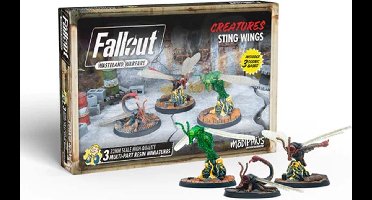 Fallout: Wasteland Warfare - Creatures: Stingwings - Uitbreiding - Modiphius Entertainment - Ongeschilderd