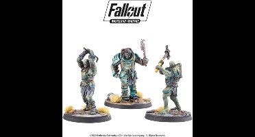 Fallout: Wasteland Warfare - Super Mutants: Skirmishers - Uitbreiding - Modiphius Entertainment - Ongeschilderd