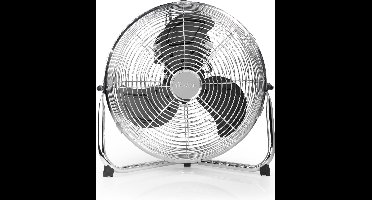 Vloerventilator 35 cm – Metalen Behuizing – Boxventilator – 3 Snelheden – 85° Oscillatie – Tristar VE-5937 –