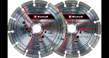 Einhell Diamantslijpschijvenset - 2-delig - Geschikt voor TE-MA 1700