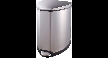 EKO - Grace pedaalemmer 25 liter - Stainless steel Plastic - mat RVS - Prullenbak