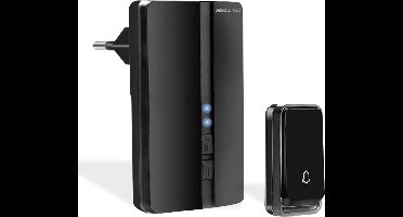 Bell4U Draadloze Deurbel Set met ontvanger - Bereik 200 meter - Geen batterijen nodig - Waterdicht - Draadloos – Kinetisch - 51 Melodieën