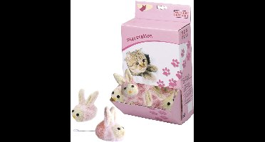 Ebi - Speelgoed Voor Dieren - Kat - Shaking Rabbit 7,6cm - 1st