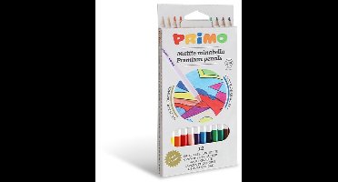 Primo 522MINAB12 kleurpotlood 12 stuk(s) Multi kleuren