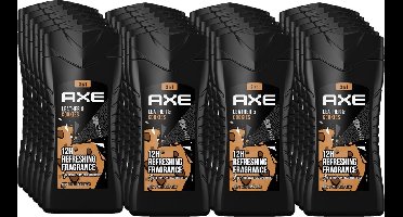 Axe Leather & Cookies 3-in-1 Douchegel - 24 x 250 ml - Voordeelverpakking