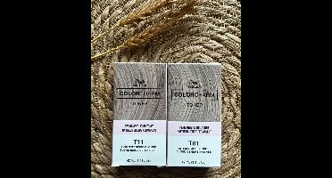DUOPACK - Wella Color Charm Toner - T11&T81 - Lightest Beige Blonde/Intense Ash Blonde - Wella toner - Haartoner - Haarkleuring - Lichtblond - Asblond - Beige blonde - Antigeel