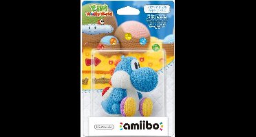 Nintendo amiibo figuur - Light Blue Yarn Yoshi (WiiU + New 3DS)