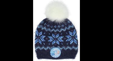 Kindermuts Frozen Marineblauw
