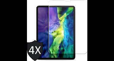 Screenprotector geschikt voor iPad Pro 2021 11 inch - Screen Protector Glas - 4 Stuks