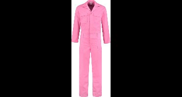 EM Workwear kinderoverall pol/kat Roze met verdekte ritssluiting maat 164