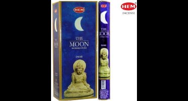 The moon HEM 6 stuks wierook stokjes Boeddha-Store