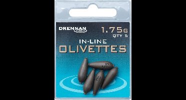 Drennan In-Line Olivette - Lood - 1.75g - Brons