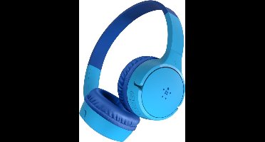 Belkin SOUNDFORM Draadloze On-Ear Koptelefoon voor Kinderen - Inclusief gehoorbescherming - Blauw