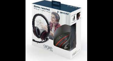 Headphones with Microphone GEMBIRD MHS-03-BKRD