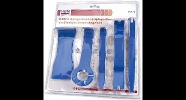 5 Delige Dubbelzijdige Deurbekleding en Sierlijst demontageset