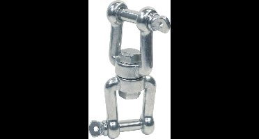 Dubbele wartelsluiting - Gaffel/gaffel  RVS A4-AISI316 - 5 mm