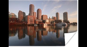 Poster Skyline Boston - 30x20 cm